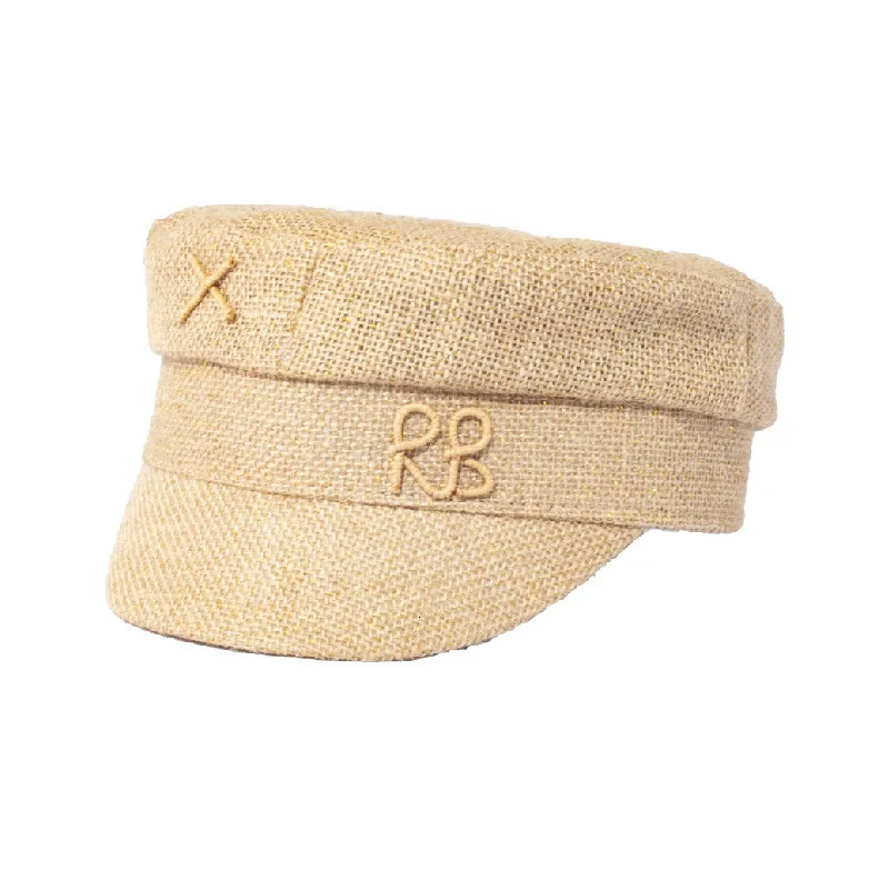 Stylish sboy Cap for Women Woven Straw Hat with Large Head Circumference 250717