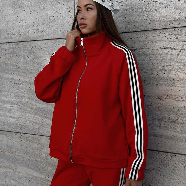 Free shipping designer coat for women Fashionable and minimalist cardigan sports jacket fresh and natural style