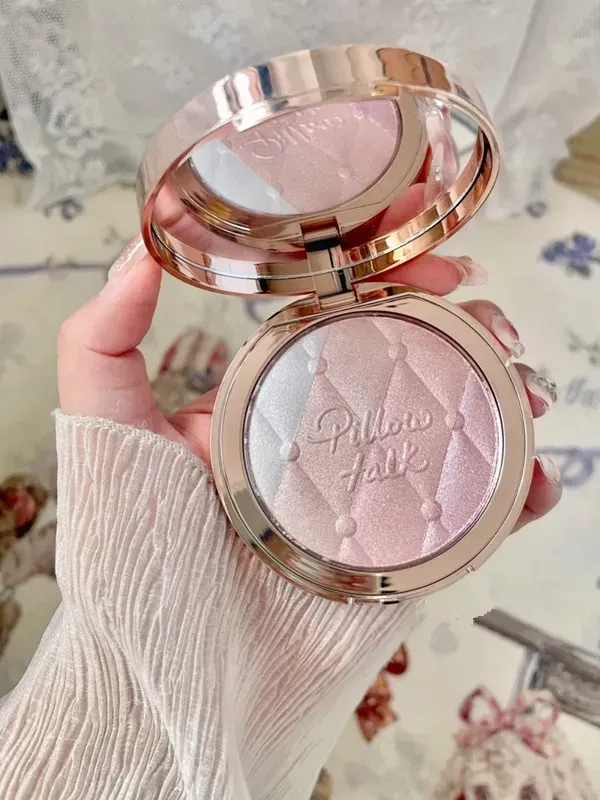 2 Colors Pink Bronzers Highlighters Diamond Girl Face Makeup Highlighter 7g Dream Light Romance Light Long-Lasting Brighten Concealer Fast Ship