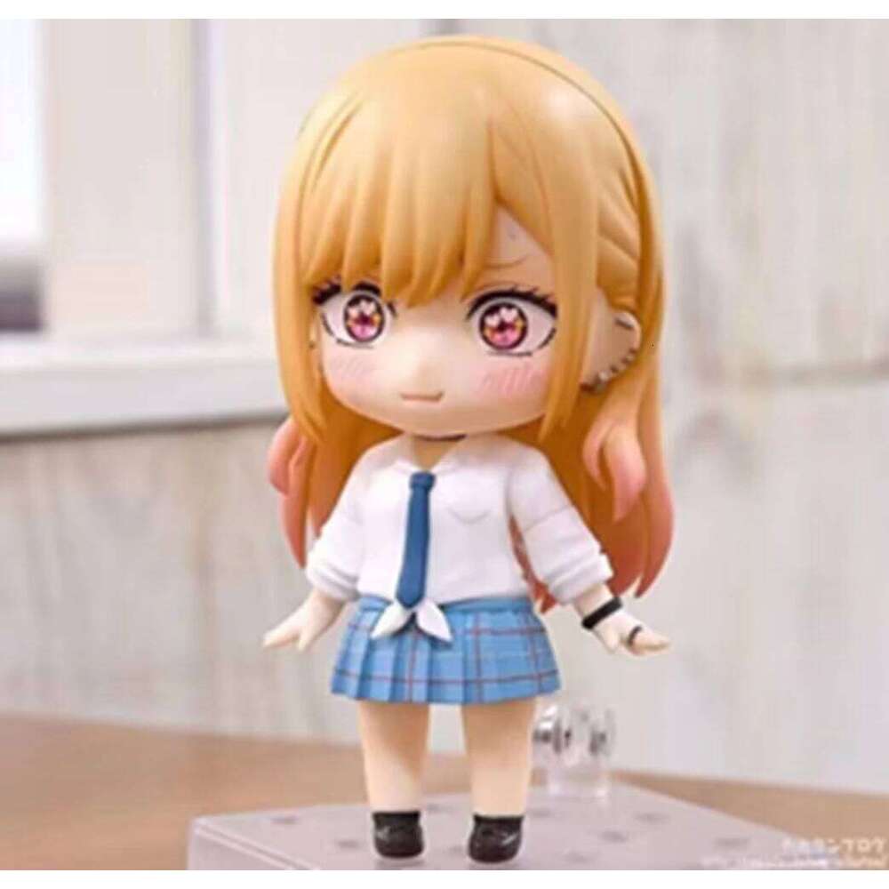 10CM Anime My Dress-Up Darling Kitagawa Marin Figure #1935 Action OB11 Comes with Accessories Replacement Face Model Toy Gift
