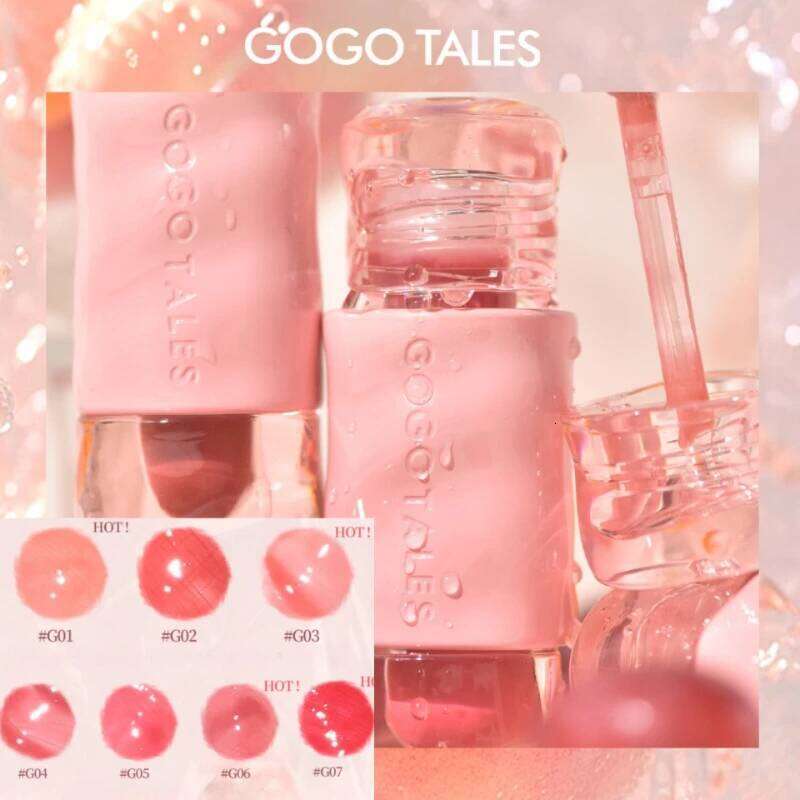 Gogotales peach Bright sed Lips Highlight Complexion Mirror Gloss Lip Color for Women Beauty Cosmetics X250721 X250721 X250721