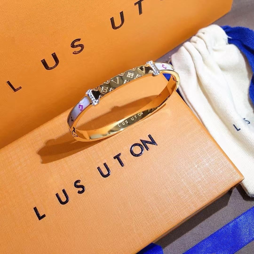 2025 Fashion LVVV Bracelet Designer Bracelet Jewelry Classic Bangle 18K Gold Plated for Women Men h Bracelet Silver Luxury Jewelrys Braceletes