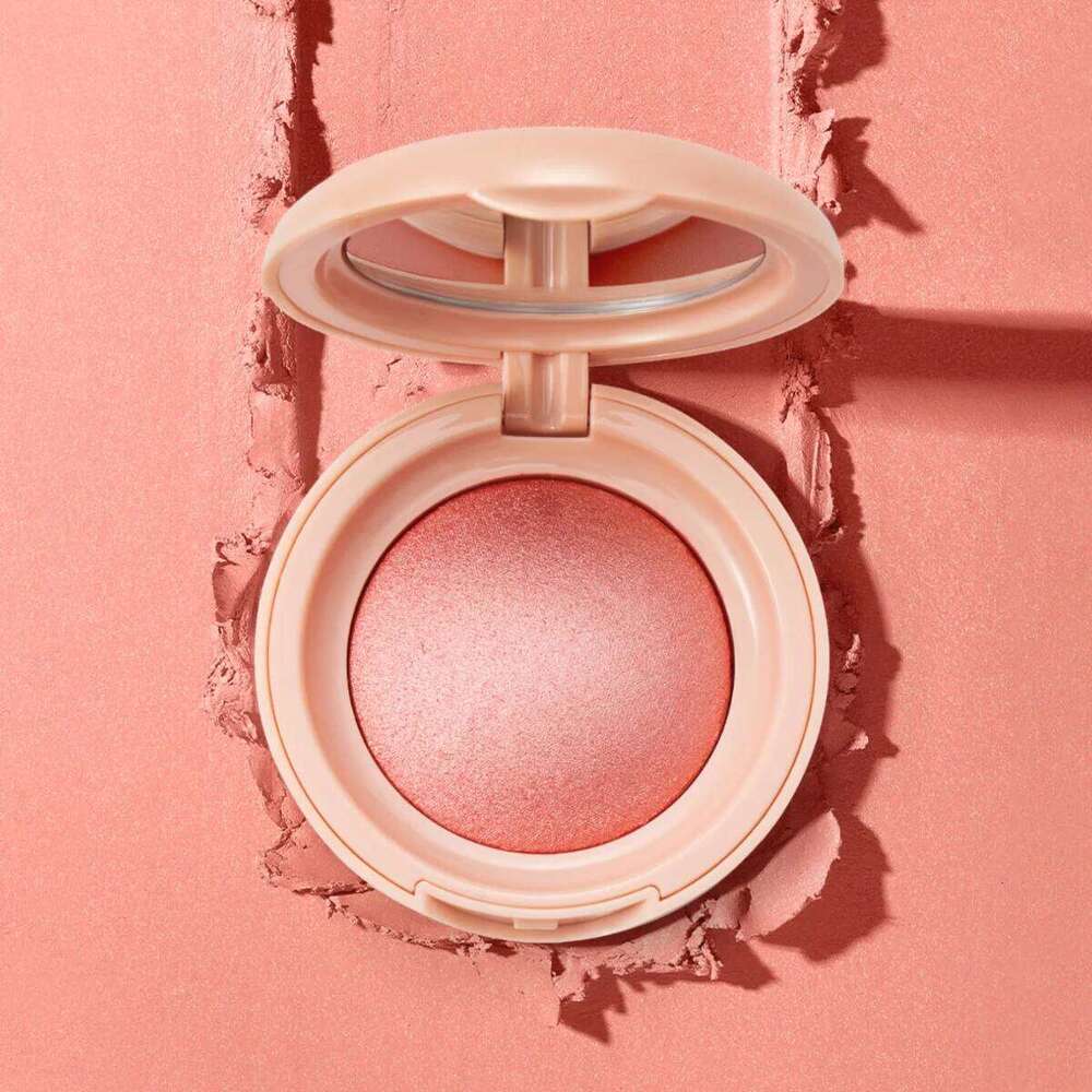 PHOFAY Luminous Shimmering Blush Powder Milk Apricot Peach Brightens Natural Matte Highlight Face Glitter Shadow X250721