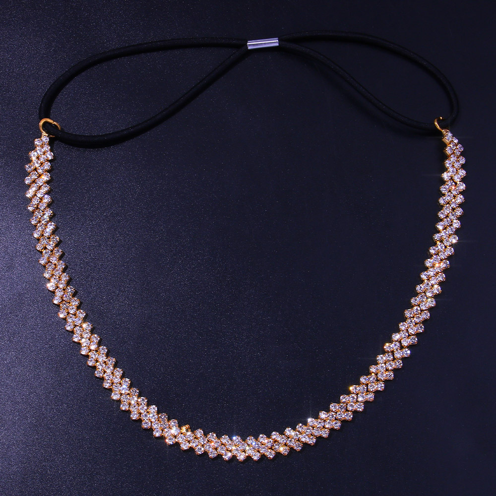 Hot Sale Club Rhombus Sexy Iced out Leg Chain One Side Stretchy Adjustable Leg Accessory Chain Bling Bling