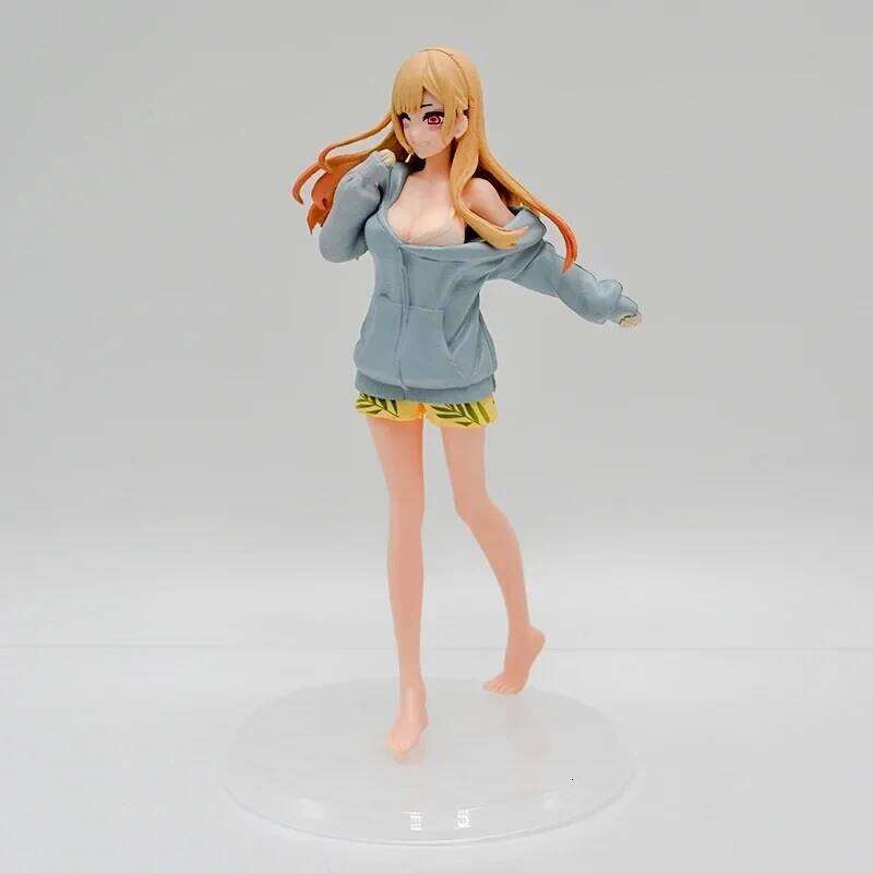 19cm Marin Kitagawa Anime Girl My Dress-Up Darling Shizuku Kuroe Adult Sexy Action Figure Collectible Model Doll Toy Gift