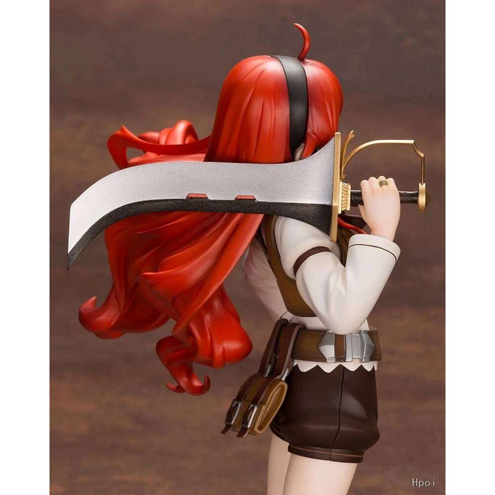 22CM Anime Mushoku Tensei Isekai Ittara Honki Dasu Eris Boreas Greyrat 1/8 Model Toy Gift Action Figure Doll PVC