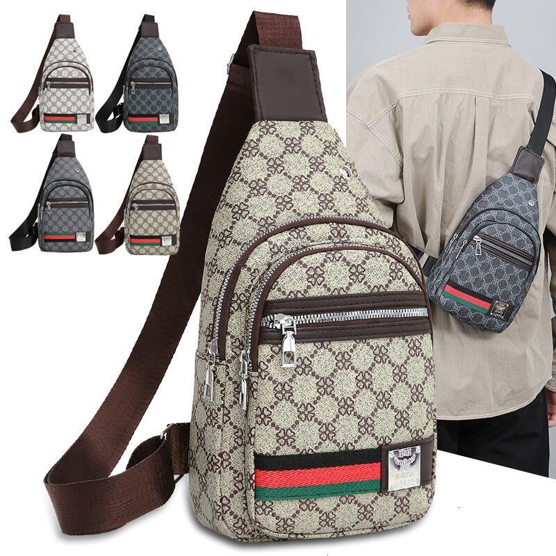 Designer Bag Luxury Bag 2025 New Men's Chest Bag Outdoor Leisure Bag Waterproof PU Leather Bag Crossbody Bag Shoulder Bag Fashion Bag