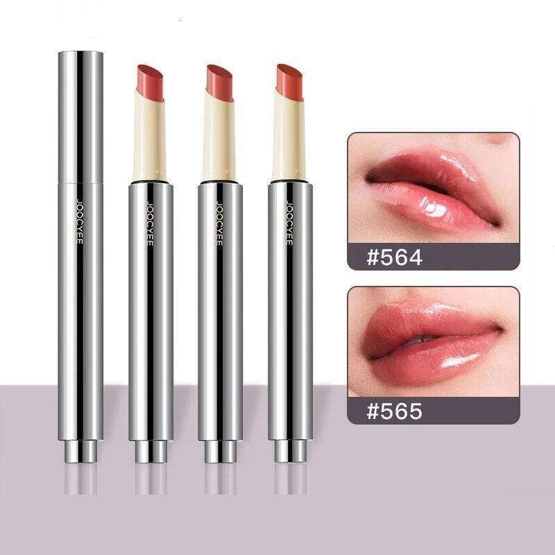 Joocyee Non-stick Solid Gloss Vitamin Lipstick Glaze Mirror Hydration Moisturising Long Lasting Lip Glossy Korean X250721 X250721