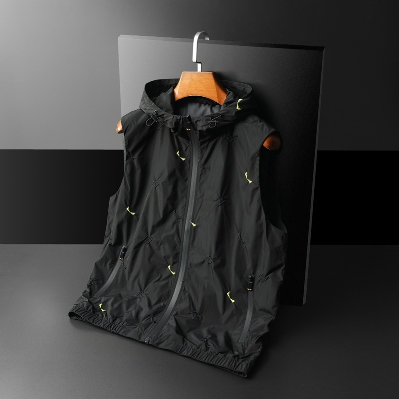 New High quality Outdoor Sports Leisure Workwear Vest For Men In Autumn and Winter Comfortable Breathable Windproof Vest Jacket