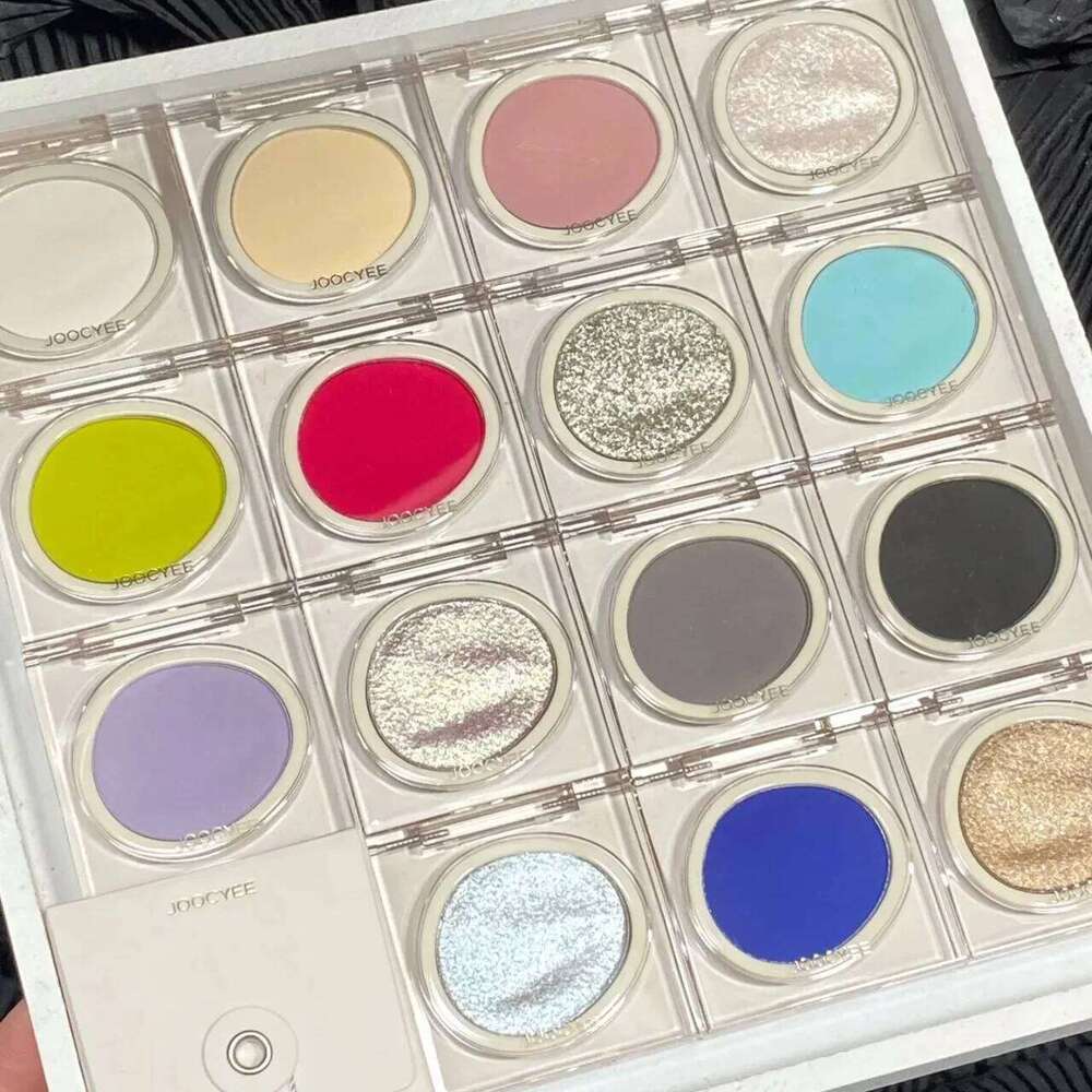 Joocyee Single Eyeshadow Matte Fine Sparkling Pearlescent Shining Sheet Earth tone Color Daily Personality Green Blue 101 X250721