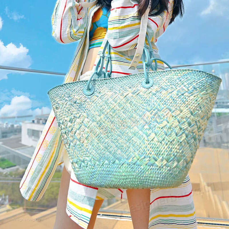 Loewehandbags Designer Bag French Style Hammock Bag Puzzle Bag Rattan Straw Bag Country Handwoven Tote Bag Beach Bag Handheld Shoulder Bag Spraygrounds