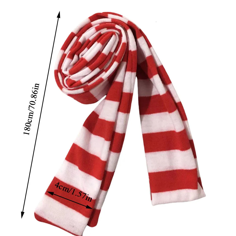 Ins Striped Y2K Girl Dopamine Girl Sub-Culture Colorful Striped Scarf Fashion Decorative Style Thin Scarf Spring And Autumn 250717