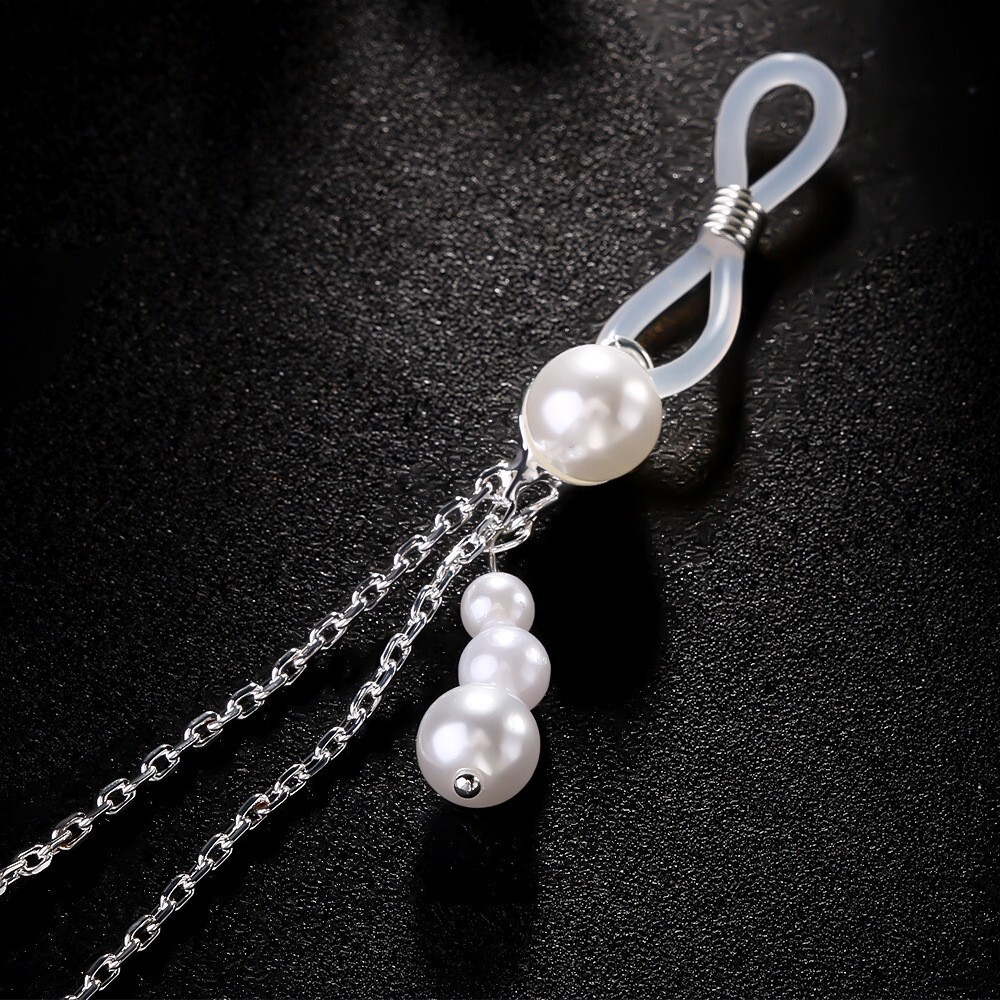 Pearl Pendant Nipple Chain Erotic Sexy Beach Bikini Body Chain Accessories Body Chain Bling Bling Iced out