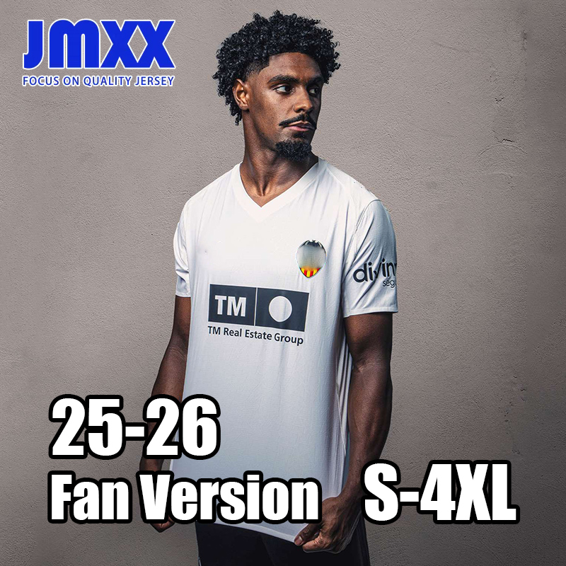 XXXL 4XL JMXX 25 26 Valencia Soccer Jersey Home Away Third Pre Match Training Special Mens Uniforms Jerseys Man Football Man Shirt 2025 2026 Fan Version