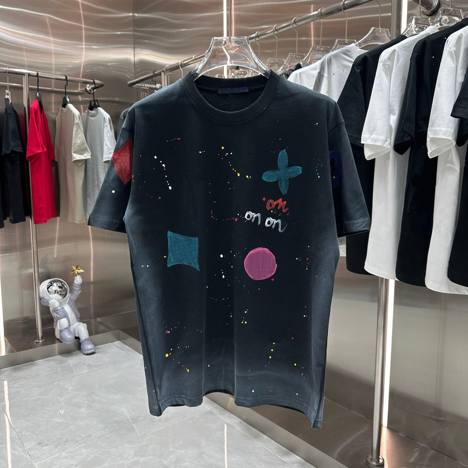 Summer Mens Designer T shirt Casual Man Womens Loose Tees With Letters Print Short Sleeves Top Sell Luxury Men Loose edition T Shirt Size S-XXXL