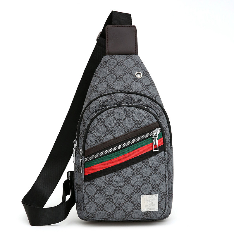 Designer Bag Luxury Bag 2025 New Men's Chest Bag Outdoor Leisure Bag Waterproof PU Leather Bag Crossbody Bag Shoulder Bag Fashion Bag