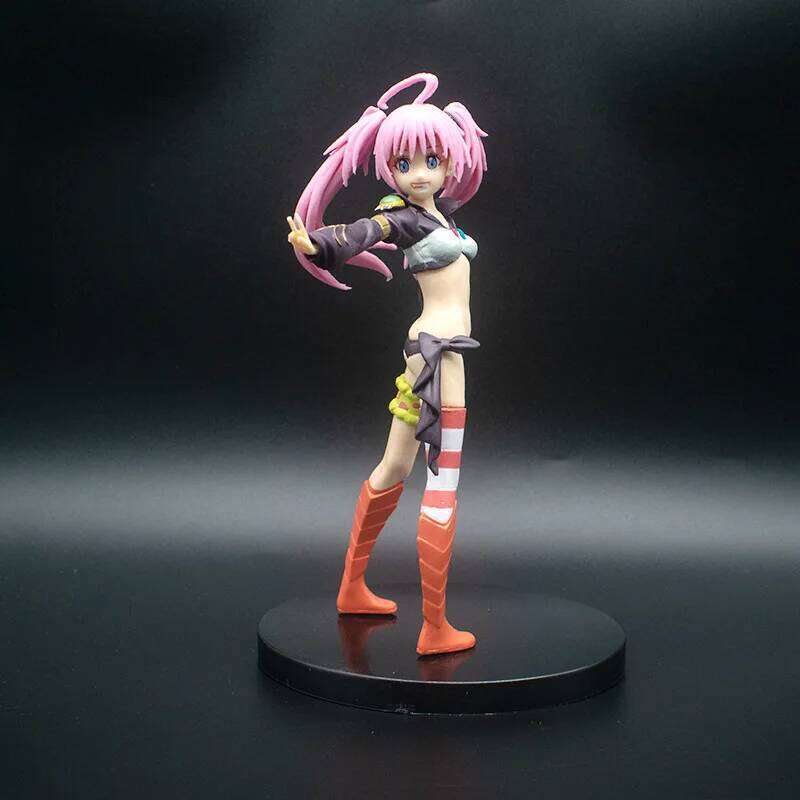 Anime Milim Nava That Time I Got Reincarnated As a Slime PVC 16CM Cute Forked Hands Action Figure Model Kid Toys Gift
