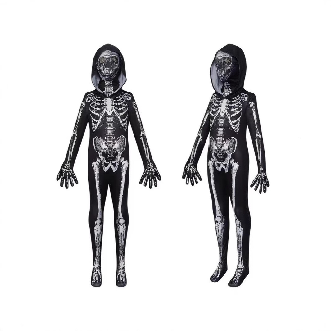 10ft Halloween Inflatables Outdoor Decorations Giant Sitting Skeleton Inflatable Decor with Buildin LEDs 240910
