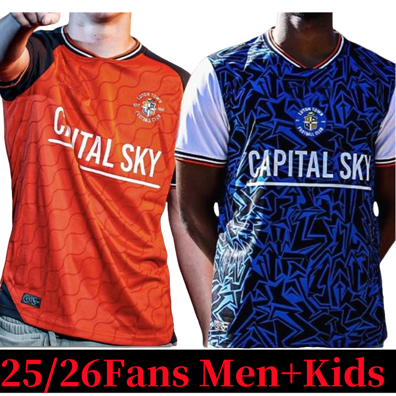 25 26 LuTOn ToWn Jersey Soccer Jerseys MORRIS ADEBAYO Away Third Training 2025 2026 Shirt Fans Player Version Maillot Foot MORRIS MPANZU BURKE CLARK