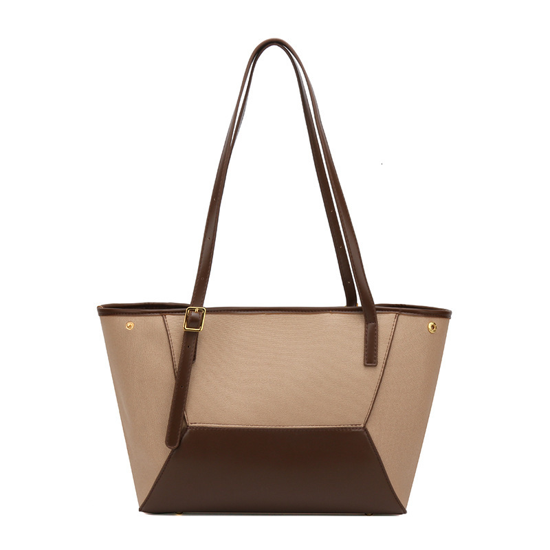 Summer new women's crossbody bag large capacity women's handbag summer color block commuting women's shoulder bag new women's desi