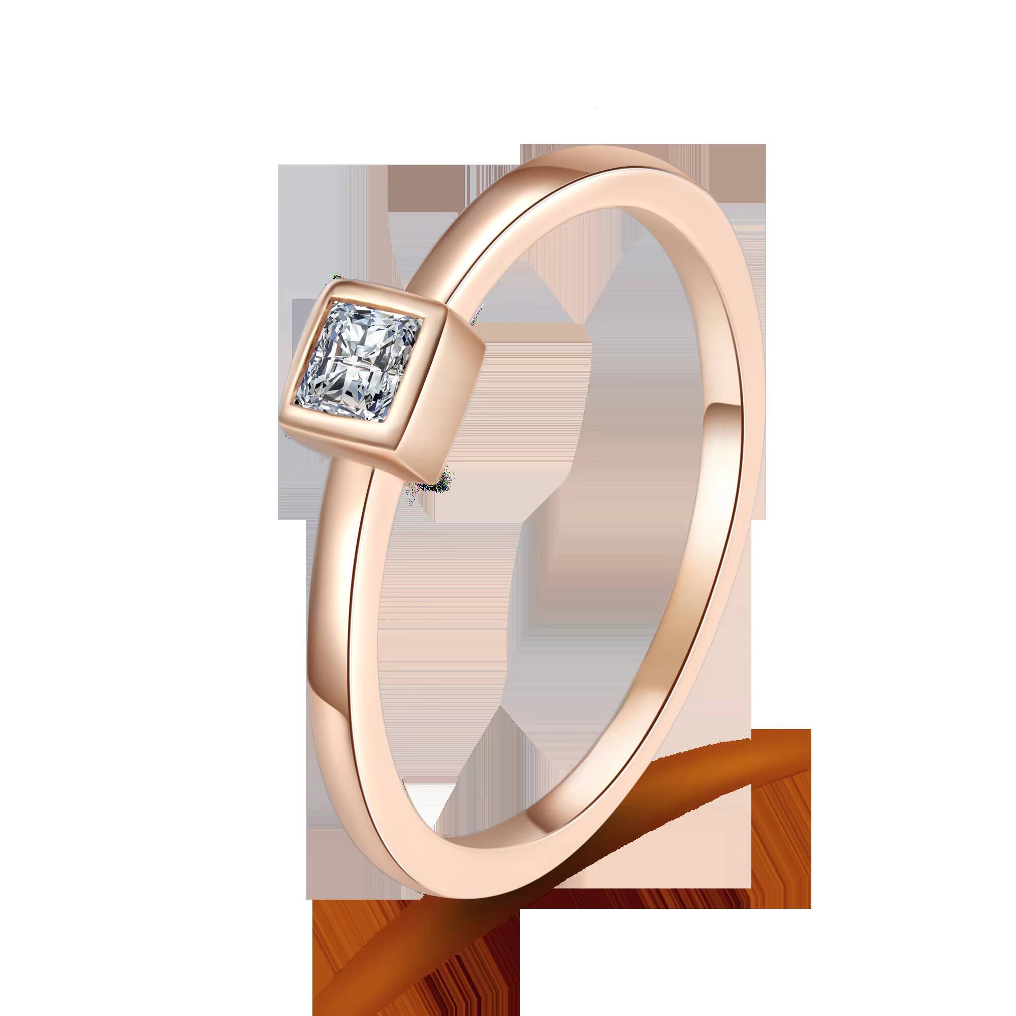 High Quality 925 Sterling Silver Gold Plated Moissanite Jewelry for Daily Wear Moissanite Ring for Women Engagement