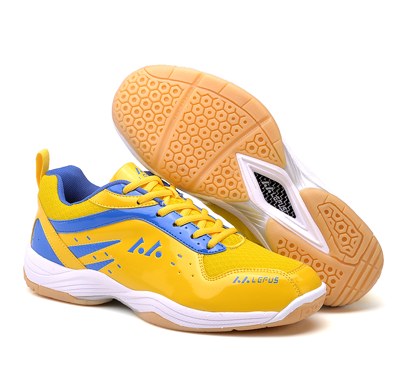 Professional-level badminton shoes for men and women; tennis shoes with breathable, anti-slip, wear-resistant, shock-absorbing training shoes.