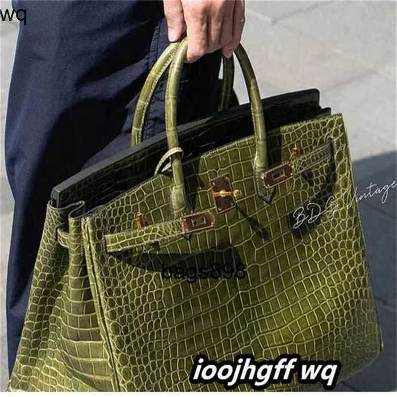 Designer Men Totes Hac50 Handbags 50cm Handmade Custom Stitching purchasing agent Hac40 Togo leather black silver engraved year handheld vintage21ORLHVHLHVH