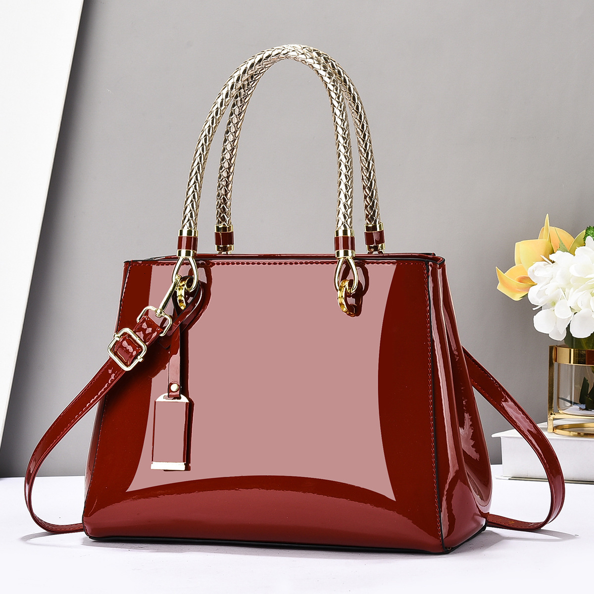 2025 Summer new women's crossbody women's bag mirror fashion handbag large capacity casual women's shoulder bag new designer bag new de