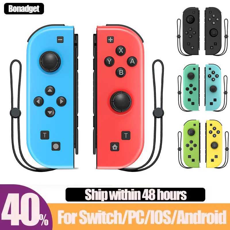 Wireless Controller For Joycons Gamepad For Nintendo Switch/ios/Android/Pc Bluetooth 5.2 Joystick With Turbo Video Game Consoles L250721