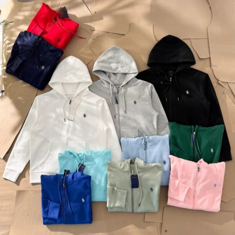 Polo Hoodie Mens Hoodies Designer Hoodies Men Clothing Polo Tracksuit Set Pullover Cotton Horse Long Sleeve Casual Zip Up Sweatshirt Sweatsuit S-XL