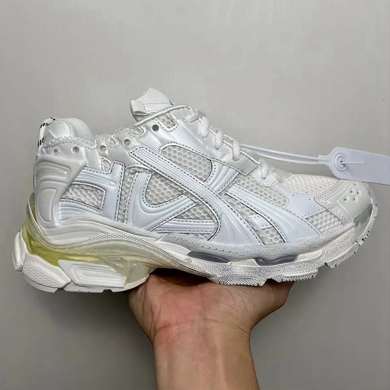 Designer Casual shoes Track 3 70 75 Paris Luxury sneakers mens womens shoe sport White Black Green Pink Blue Grey Platform Runners trainers size 36-46