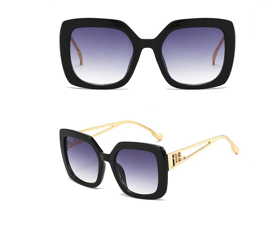 Designer Sunglasses For Women Oversize Retro Square Sunglasses Fashion Classic Sunglasses Luxury Polarized Goggle Pilot PC Frame UV400 Eyewear Kk8226