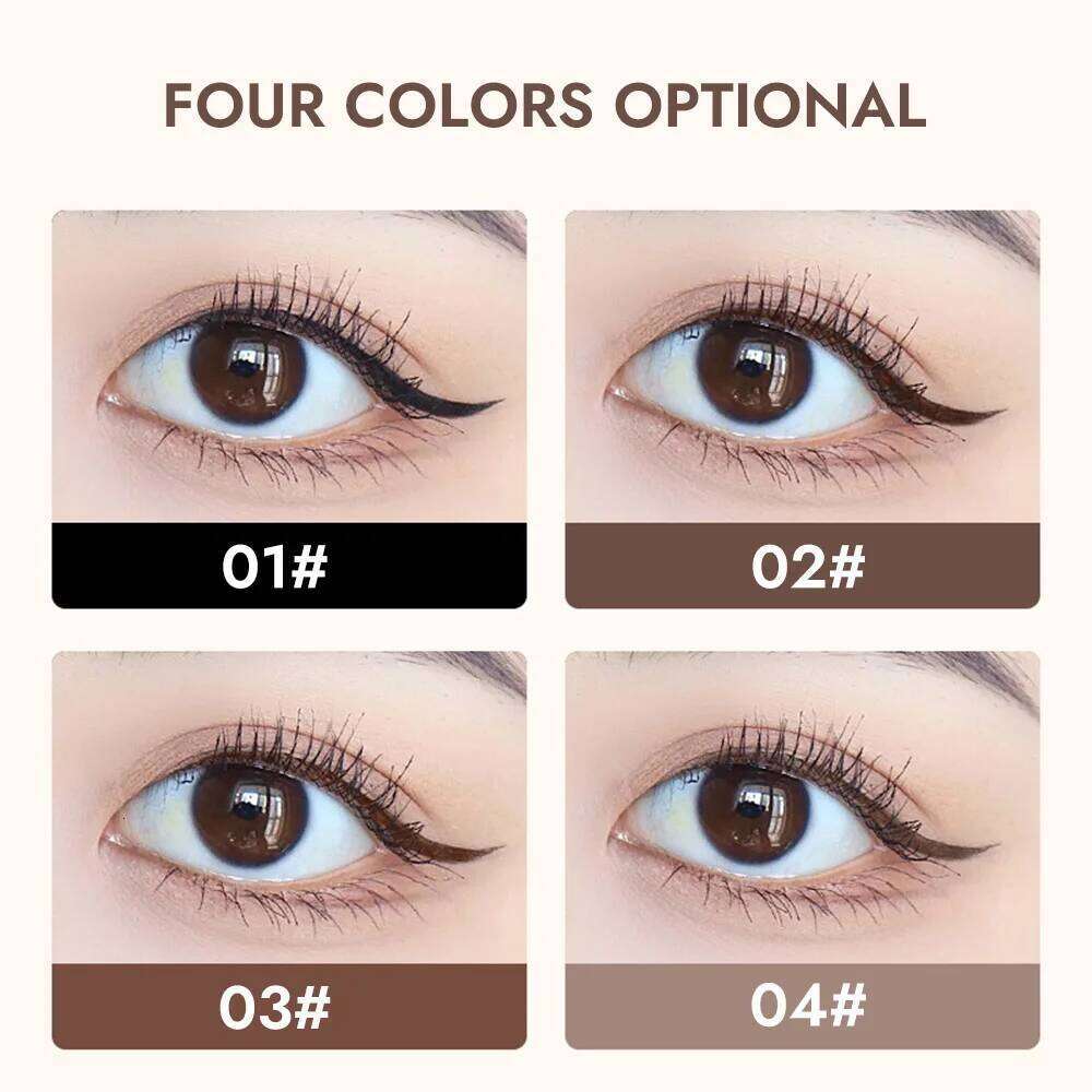 GECOMO Liquid 0.01mm Super Slim Waterproof Quick Dry Long Lasting Color No Sdging Eyeliner Pencil X250721