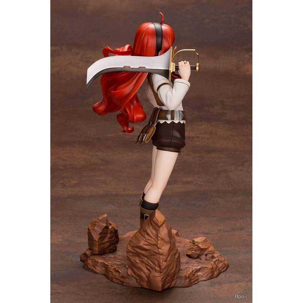 22CM Anime Mushoku Tensei Isekai Ittara Honki Dasu Eris Boreas Greyrat 1/8 Model Toy Gift Action Figure Doll PVC