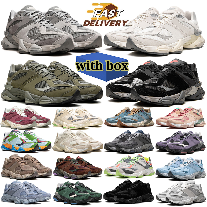 with box designer running shoes for men women black white brown mens trainers outdoor sports shoes