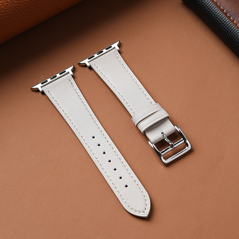 Luxury Leather Watch Bands for apple watch strap 49mm 44mm 45mm 42mm 38mm 40mm 41mm Woman Man bracelet iWatch series 10 9 8 7 6 5 4 3 ultra 2 1 Se Wri
