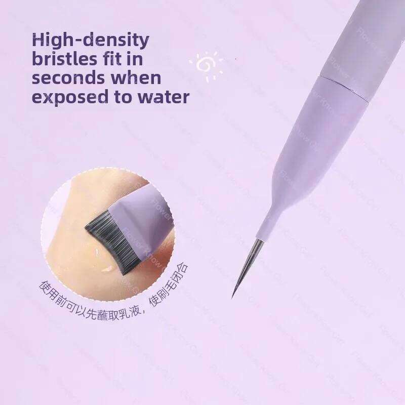 Guoxiaoniu lti-Use Ultra-Fine, Hypoallergenic Nylon Bristle Oval Foundation Brush - Perfect for Face Contouring X250721 X250721