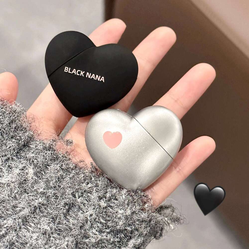 Mini Black Sier Heart Veet Matte Lipstick d Gloss Nude Waterproof Lasting Lip Tint Cosmetic Makeup X250721
