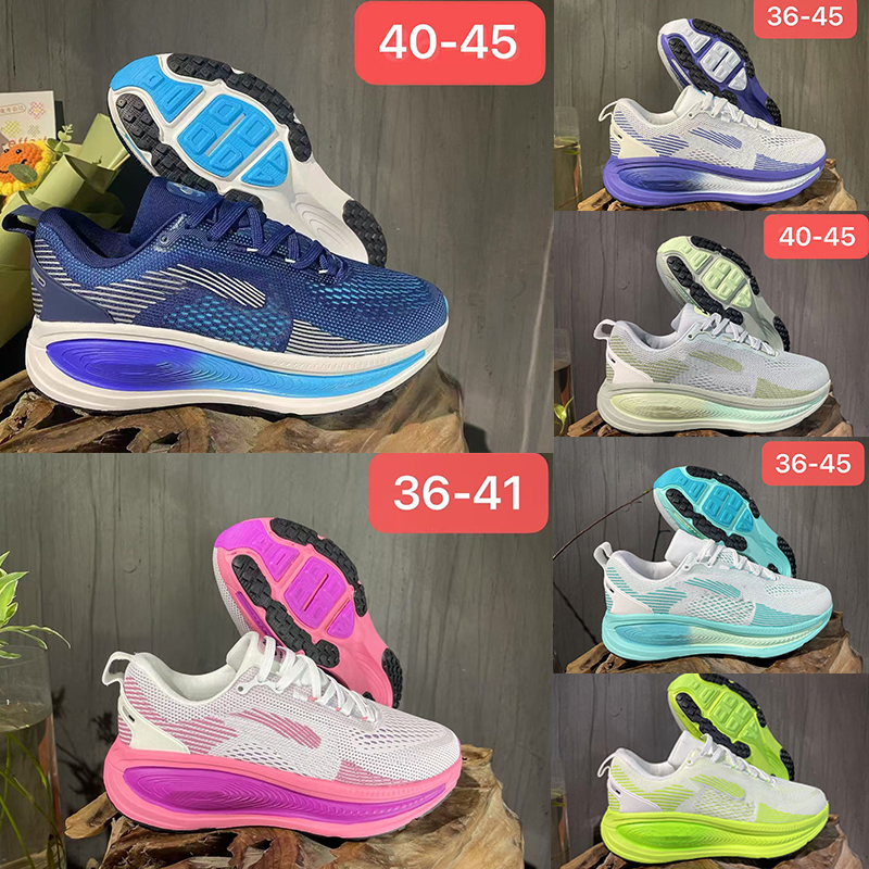 Vomero 18 Designer shoes High Quality Women Men Summit White Coconut Milk Running Shoes Echo Pink Black DarkSmoke Grey Dusty Cactus Geode Teal Trainers Sneakers 36-45