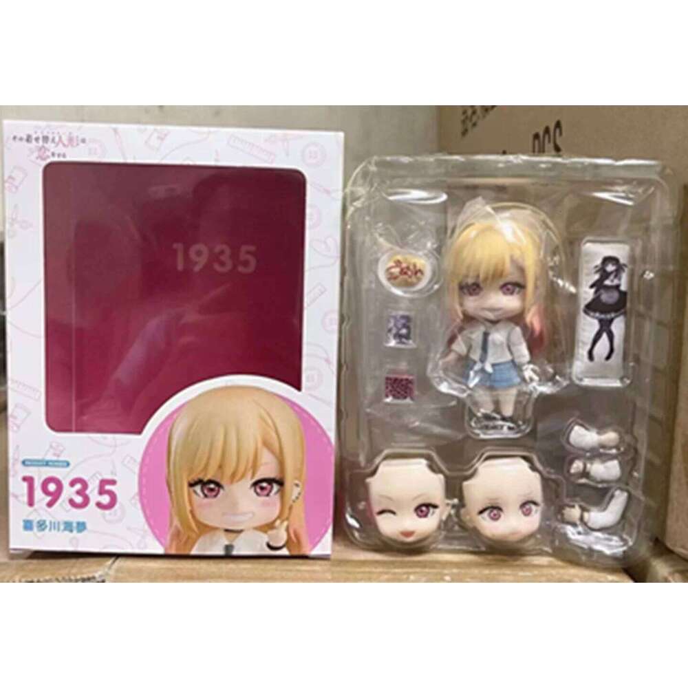 10CM Anime My Dress-Up Darling Kitagawa Marin Figure #1935 Action OB11 Comes with Accessories Replacement Face Model Toy Gift