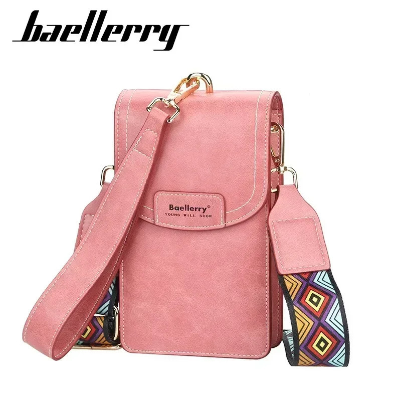 Korean Edition Phone Bag Baellerry Fashion Phone Bag Buckle Crossbody Phone Bag Fashion Versatile Shoulder Bag 250717