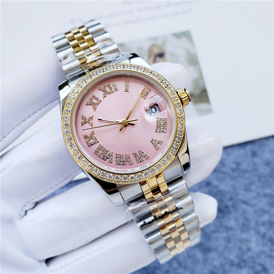 diamond womens Watch 36mm Mechanical Sapphire dial senior designer stainless steel strap fashion diamond watch non fading craftsmanship fashion box