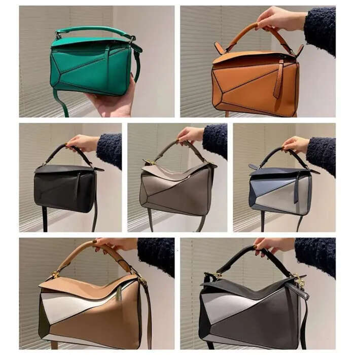 10A Designer Luxury Bag Luxury Bag totebag Genuine Leather Handbag Shoulder Bucket Woman Bags Puzzle Clutch Totes Crossbody Geometry Square 2026