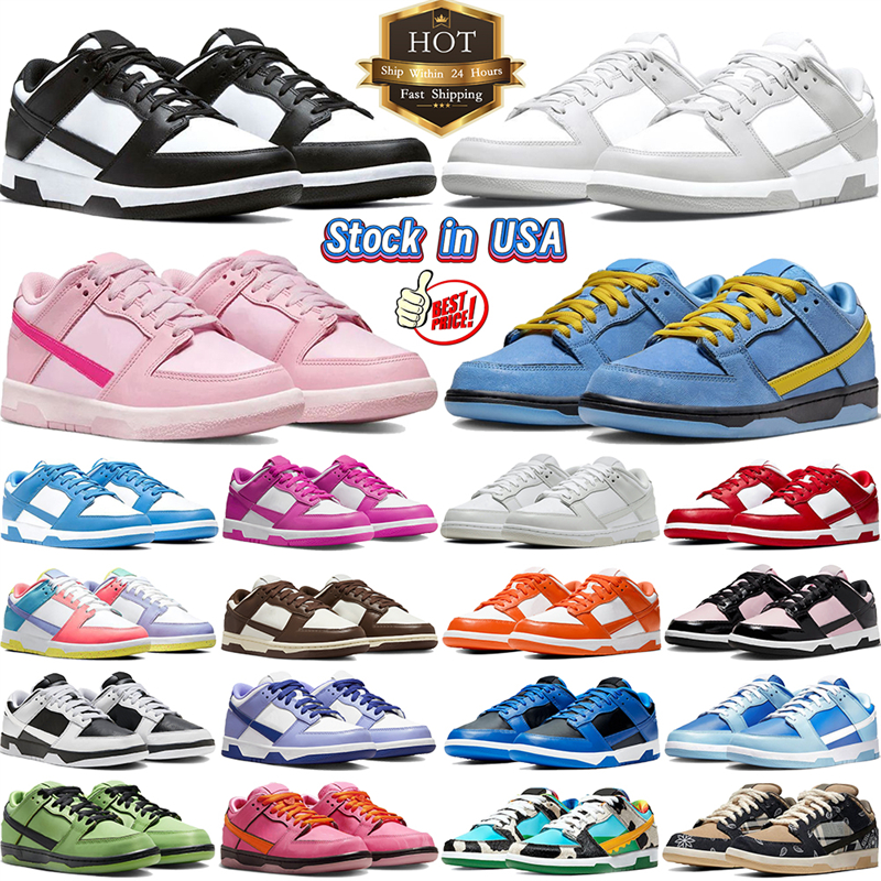 Designer running shoes US Stocking low sneakers for men women white black brown triple pink team orange green Local Warehouse stock in USA womens mens trainers