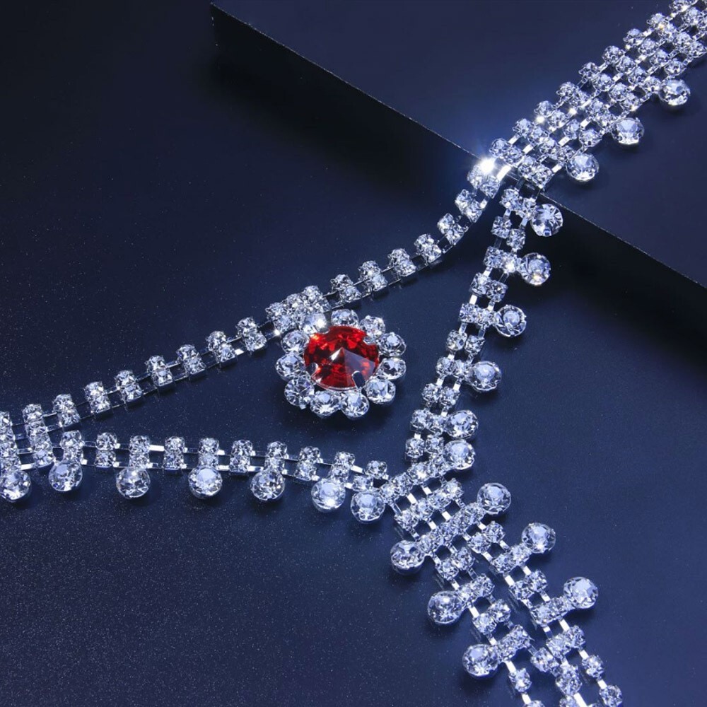 New Arrival Iced out Moissanite Diamond Nipple Chain Body Chain Stylish Unique Women's Body Chain Decoration High Quality