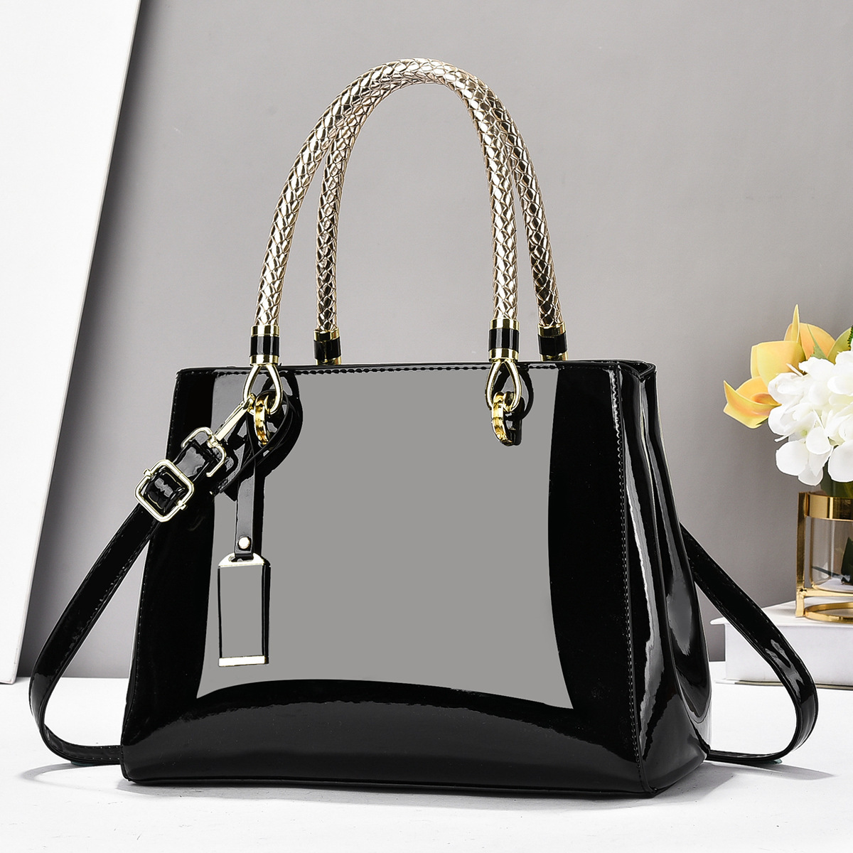 2025 Summer new women's crossbody women's bag mirror fashion handbag large capacity casual women's shoulder bag new designer bag new de
