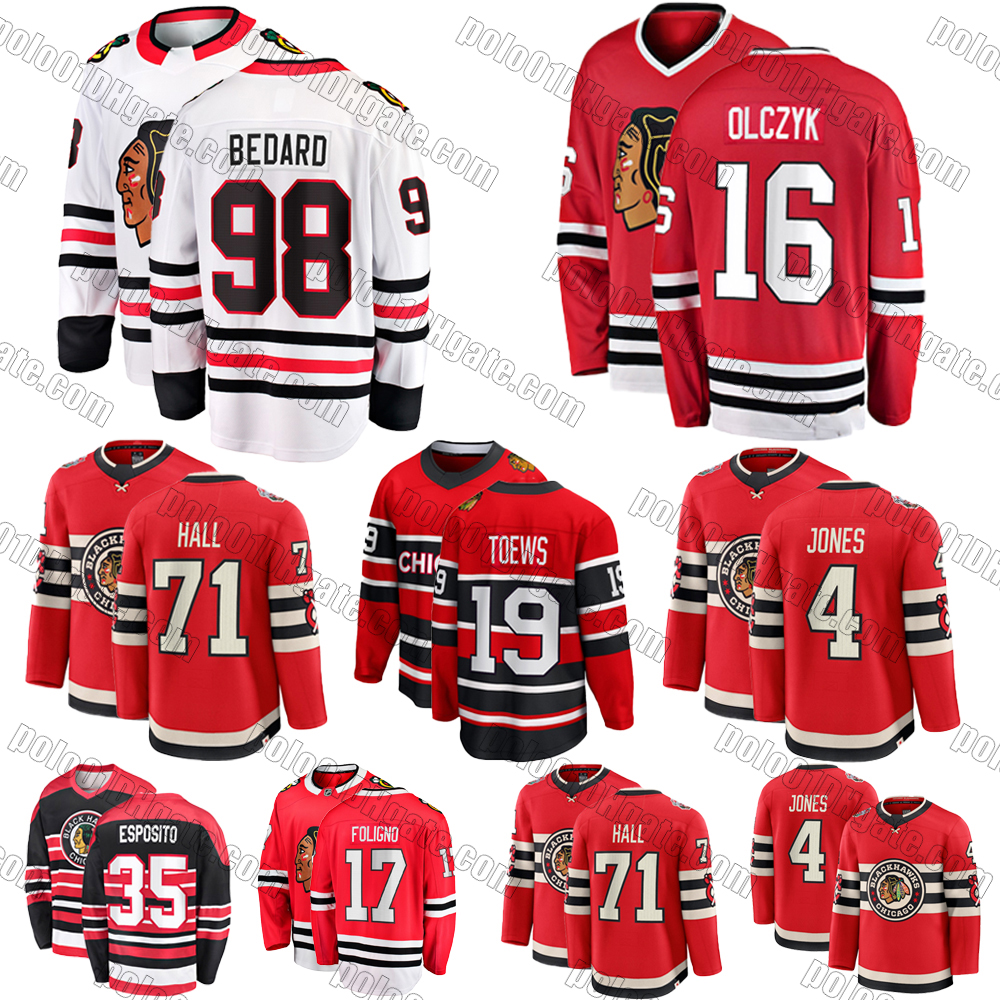 Hockey jersey BlackhawksS Jersey Chicago 98 Bedard 86 Teravainen 90 Ludwinski 15 Smith 17 Foligno 59 Bertuzzi 71 Hall 67 Savoie 36 Rolston 22 Anderson 78 Brodie jersey
