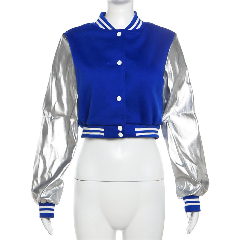 new Free shipping designer coat for women Fashionable and minimalist letter printed cardigan with zipper and slim fit jacket