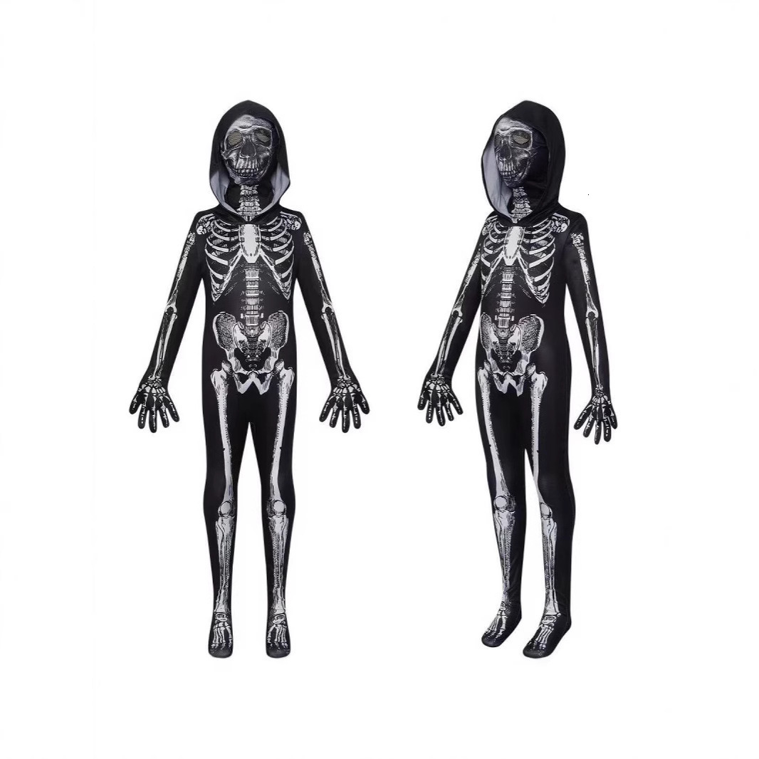 10ft Halloween Inflatables Outdoor Decorations Giant Sitting Skeleton Inflatable Decor with Buildin LEDs 240910