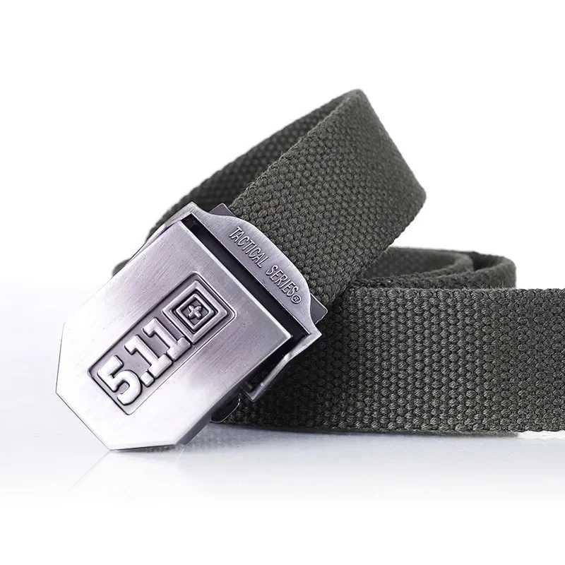 2025 Mens Tactical Belt Top Quality 4mm Thick 3.8cm Wide Casual Canvas Belt Sports Outdoor Alloy Smooth Buckle Mens Waistband L250721